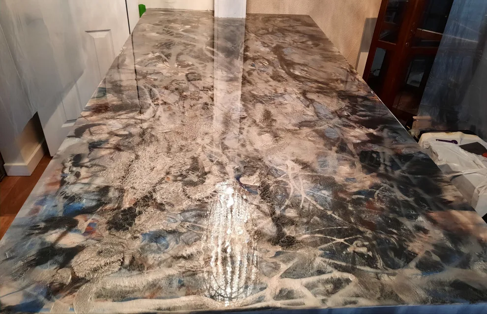 Epoxy surfaces and kitchen islands by Valeria Home Improvements - Photo 2