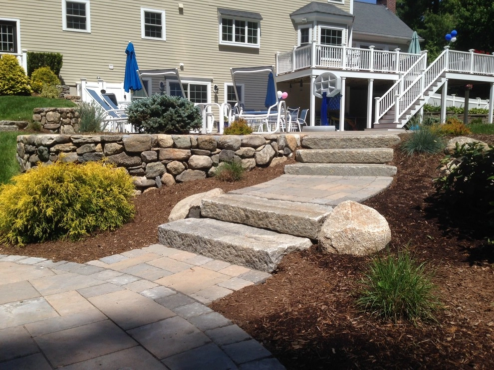 Stone Steps & Landings by Seoane Landscape Design - Photo 9