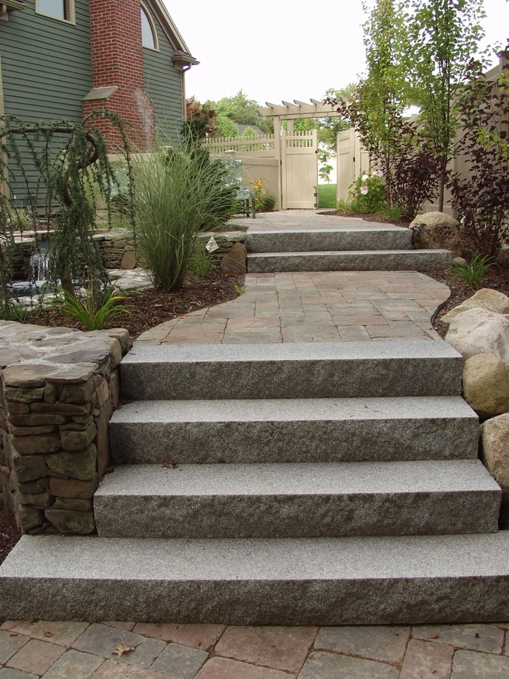 Stone Steps & Landings by Seoane Landscape Design - Photo 70