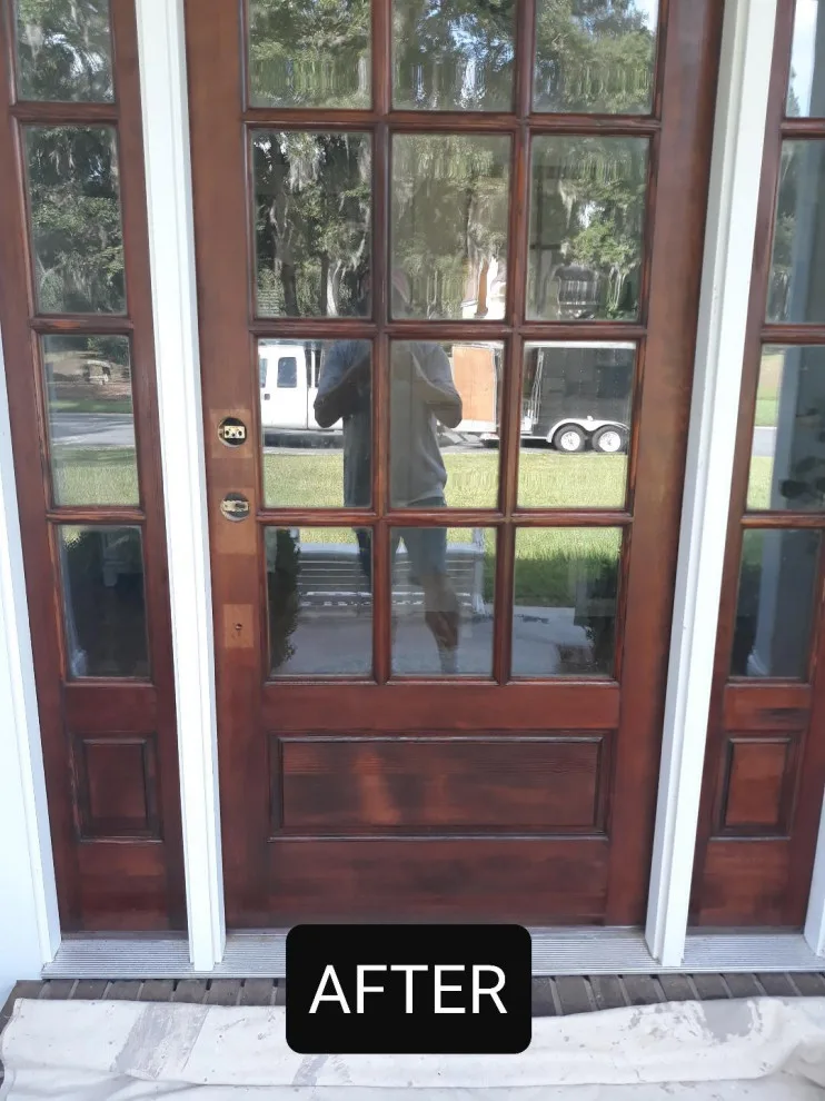 Outdoor Wood Restorations by Mike's Custom Painting Of Savannah - Photo 11