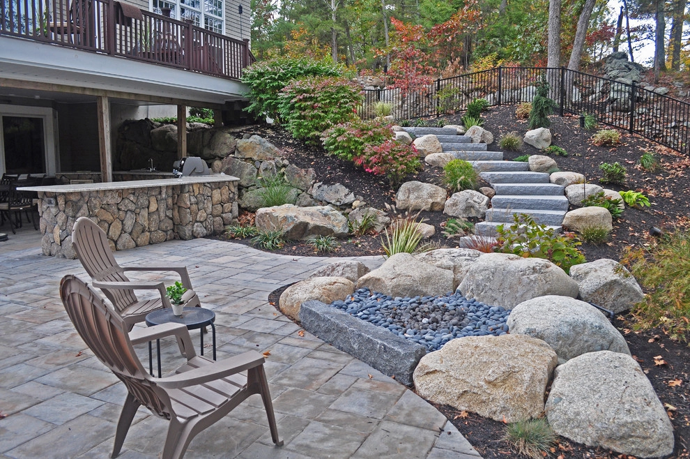 Stone Steps & Landings by Seoane Landscape Design - Photo 6