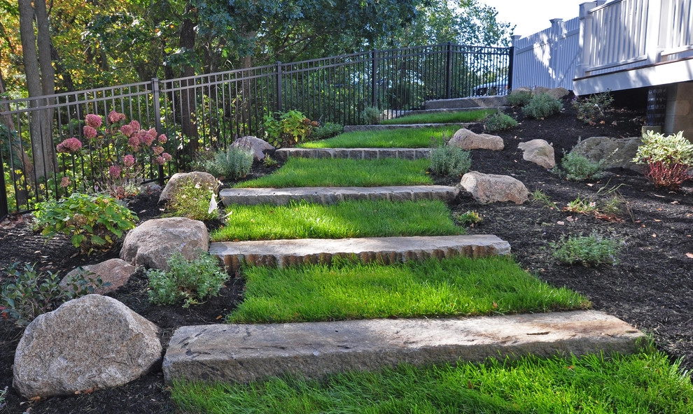 Stone Steps & Landings by Seoane Landscape Design - Photo 85