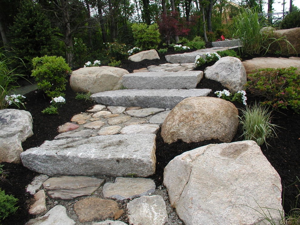 Stone Steps & Landings by Seoane Landscape Design - Photo 22