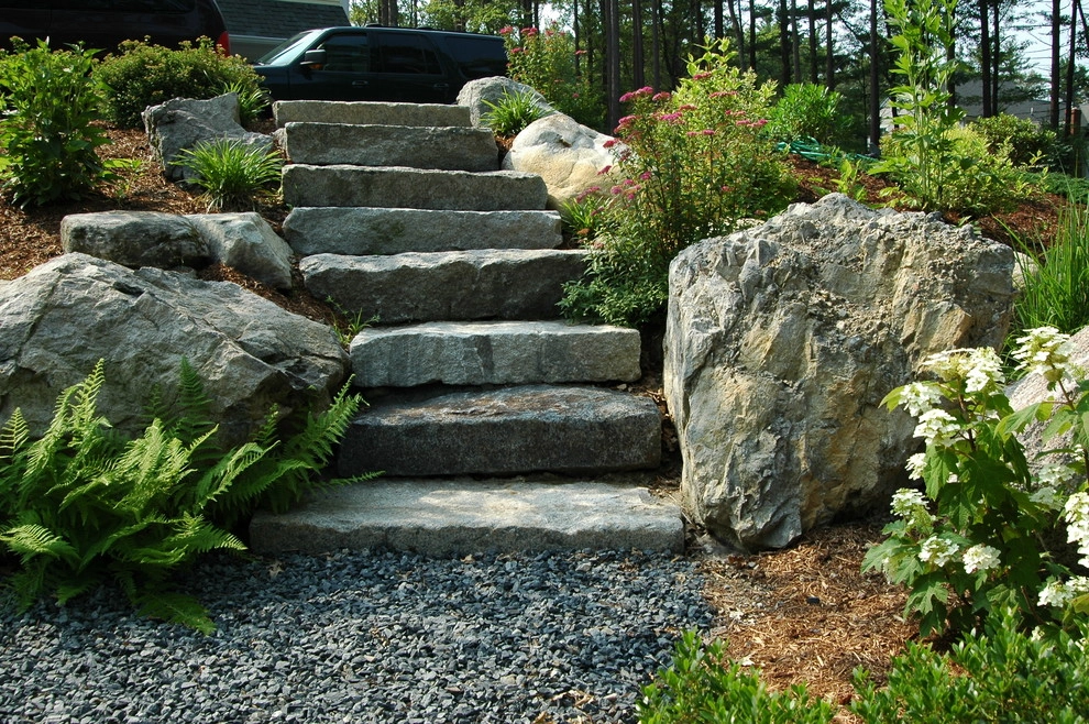 Stone Steps & Landings by Seoane Landscape Design - Photo 15