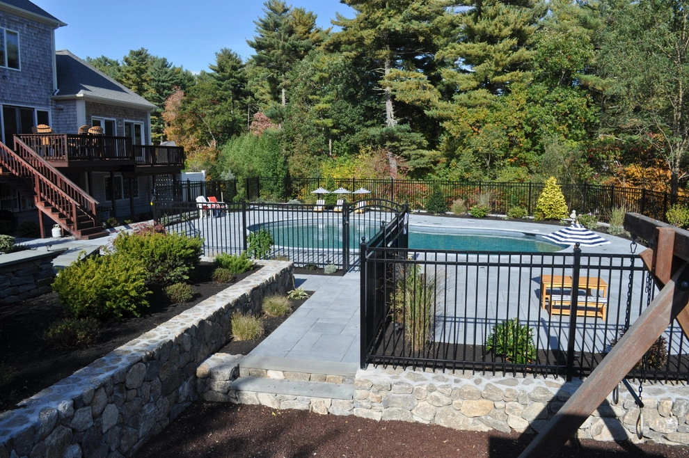 Stone Steps & Landings by Seoane Landscape Design - Photo 57