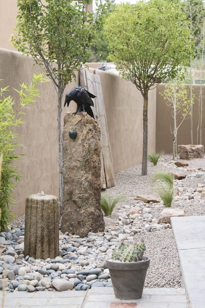 Stone Forest water feauture's in our backdrop by Serquis + Associates Landscape Architecture - Photo 2