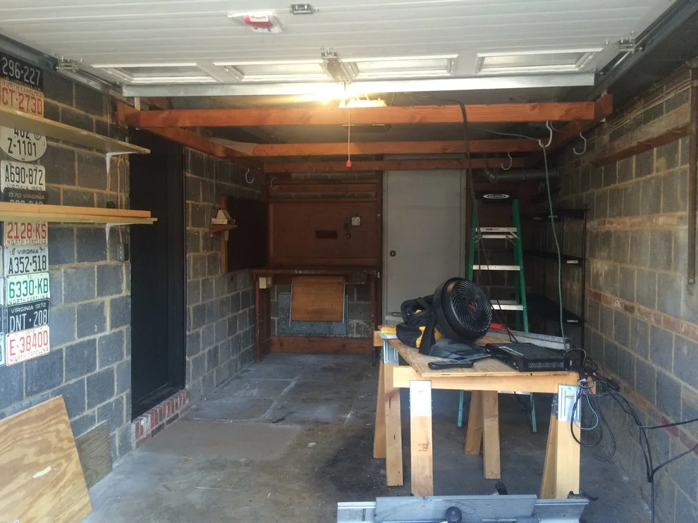 Transforming Garage into Workshop by Solid Contractors - Photo 3