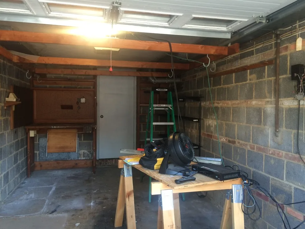 Transforming Garage into Workshop by Solid Contractors - Photo 5