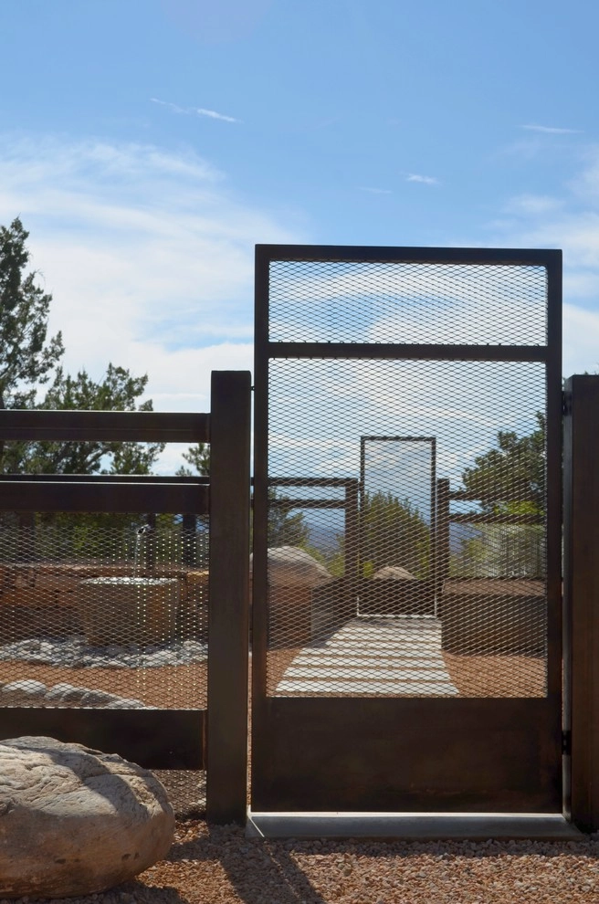 contemporary Santa Fe home by Serquis + Associates Landscape Architecture - Photo 7