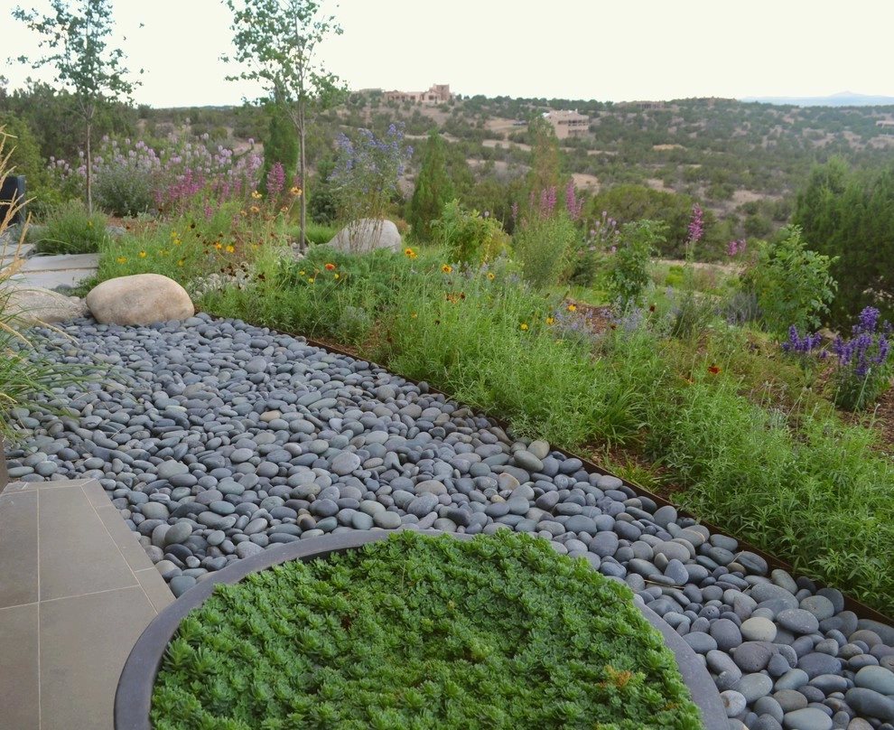contemporary Santa Fe home by Serquis + Associates Landscape Architecture - Photo 11