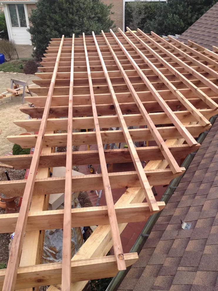 Living in a Golf Course Beneath a Custom Pergola by Contracting In Carpentry LLC - Photo 5