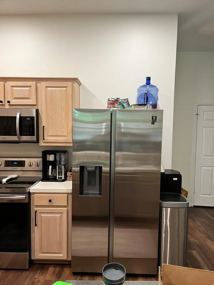 Beautiful Green Kitchen and Fireplace Renovation by Buck The Builder - Photo 18