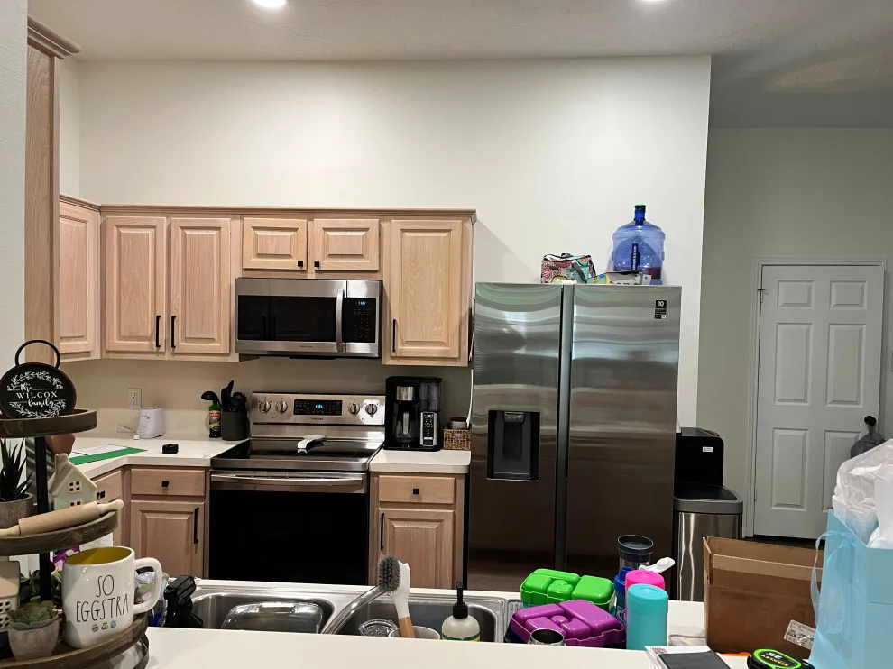 Beautiful Green Kitchen and Fireplace Renovation by Buck The Builder - Photo 23