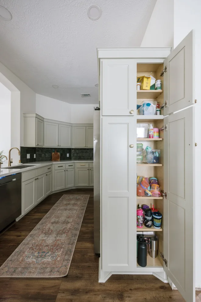 Beautiful Green Kitchen and Fireplace Renovation by Buck The Builder - Photo 10