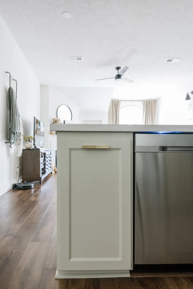 Beautiful Green Kitchen and Fireplace Renovation by Buck The Builder - Photo 14