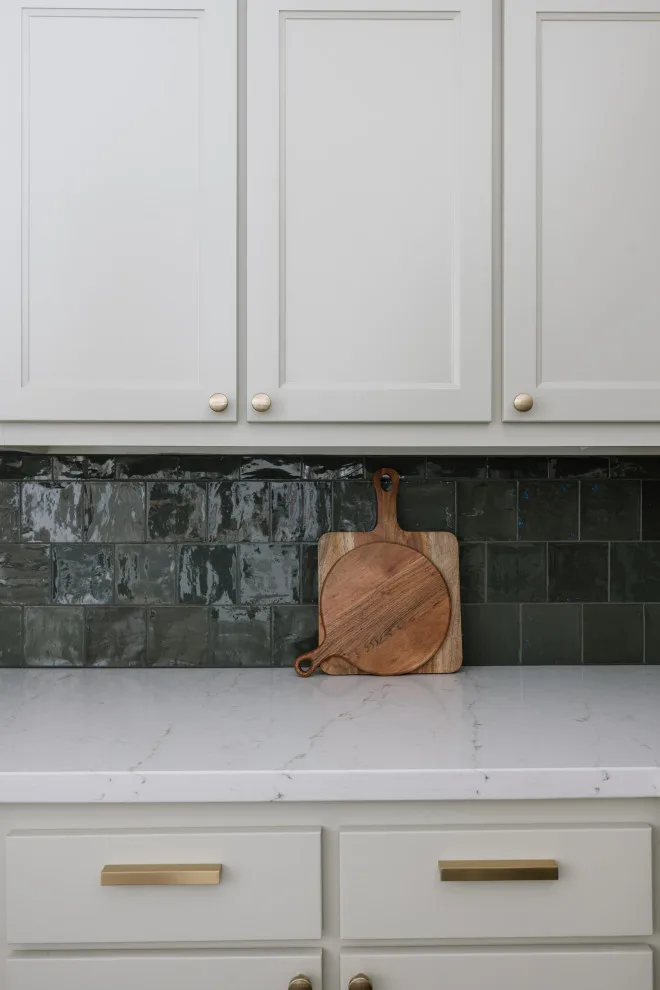 Beautiful Green Kitchen and Fireplace Renovation by Buck The Builder - Photo 20