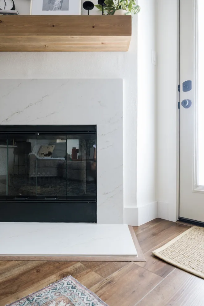 Beautiful Green Kitchen and Fireplace Renovation by Buck The Builder - Photo 11