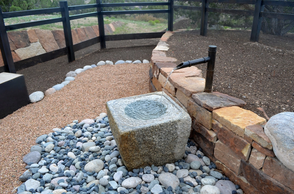 contemporary Santa Fe home by Serquis + Associates Landscape Architecture - Photo 5