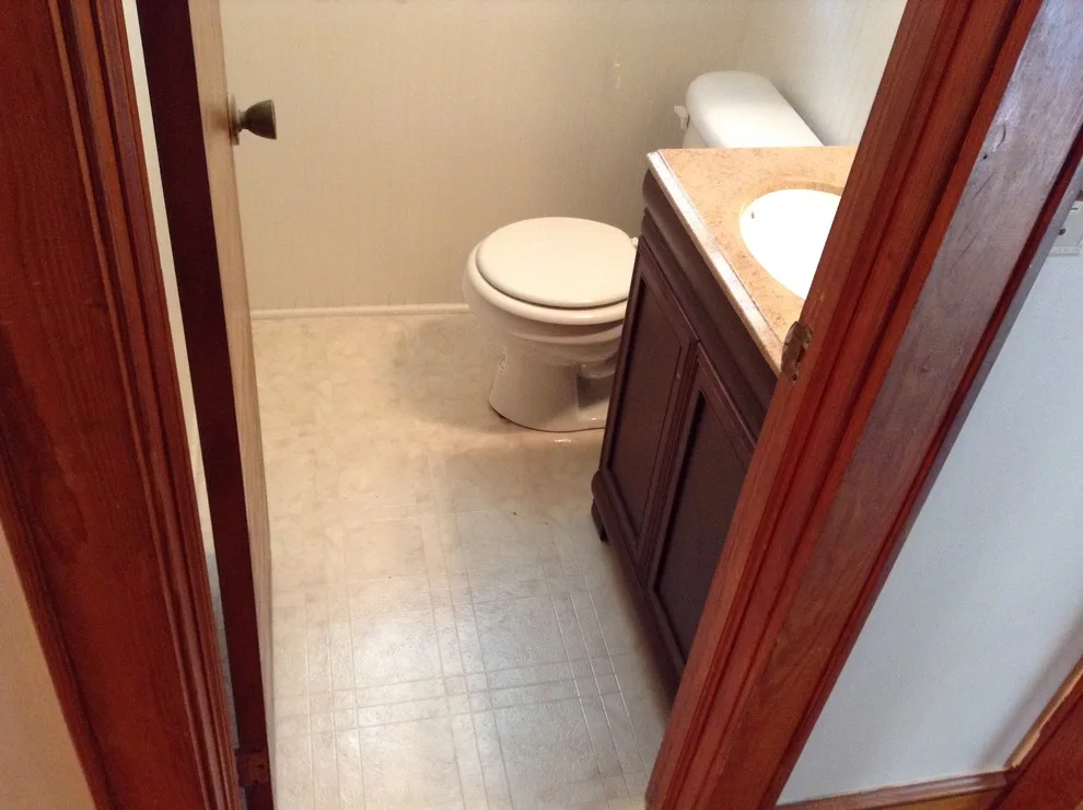 Conversion of Half Bath to Full Bath with Laundry by Hardick Construction LLC - Photo 8