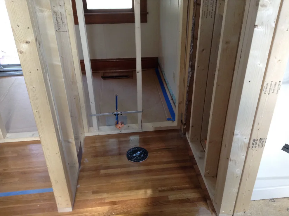 Conversion of Half Bath to Full Bath with Laundry by Hardick Construction LLC - Photo 7