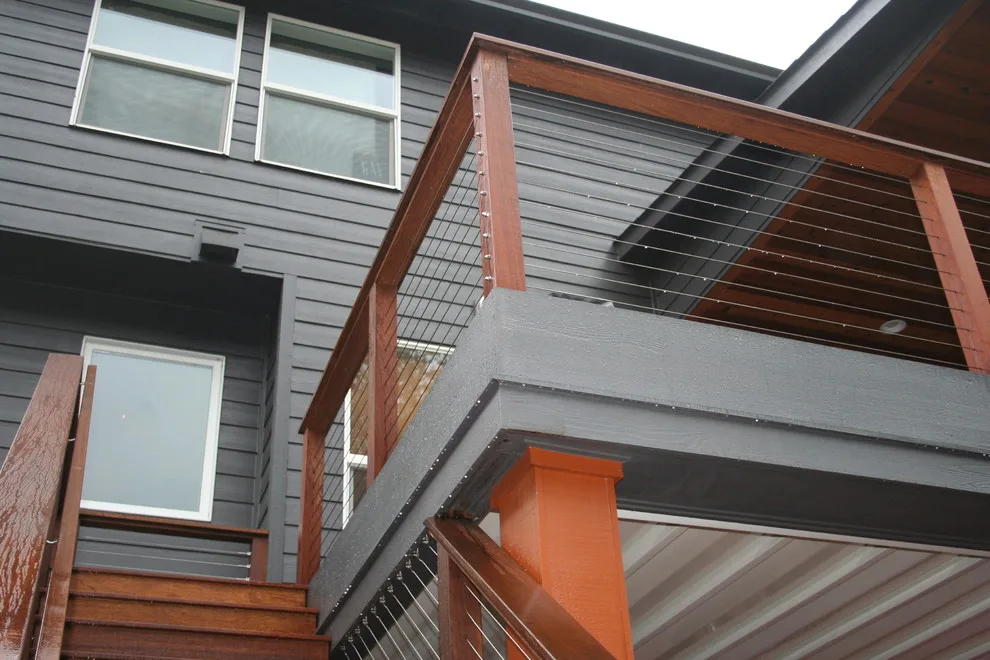 Happy Valley Roofed Deck Expansion by Fouch Building & Remodeling - Photo 5