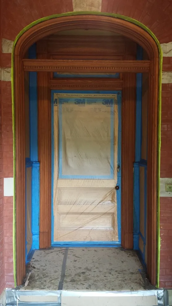 Hallway Tile and Wood Restoration by Price & Vaughn Company - Photo 2