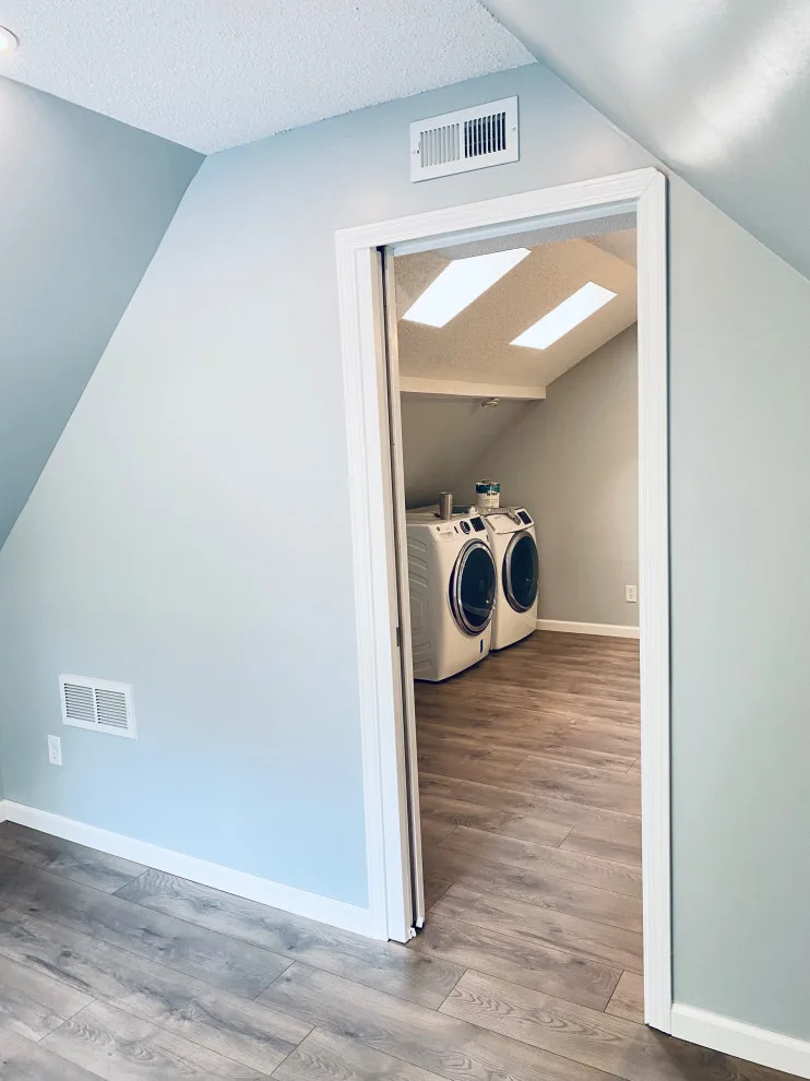Home Workspace and Laundry Area by XP Construction - Photo 9