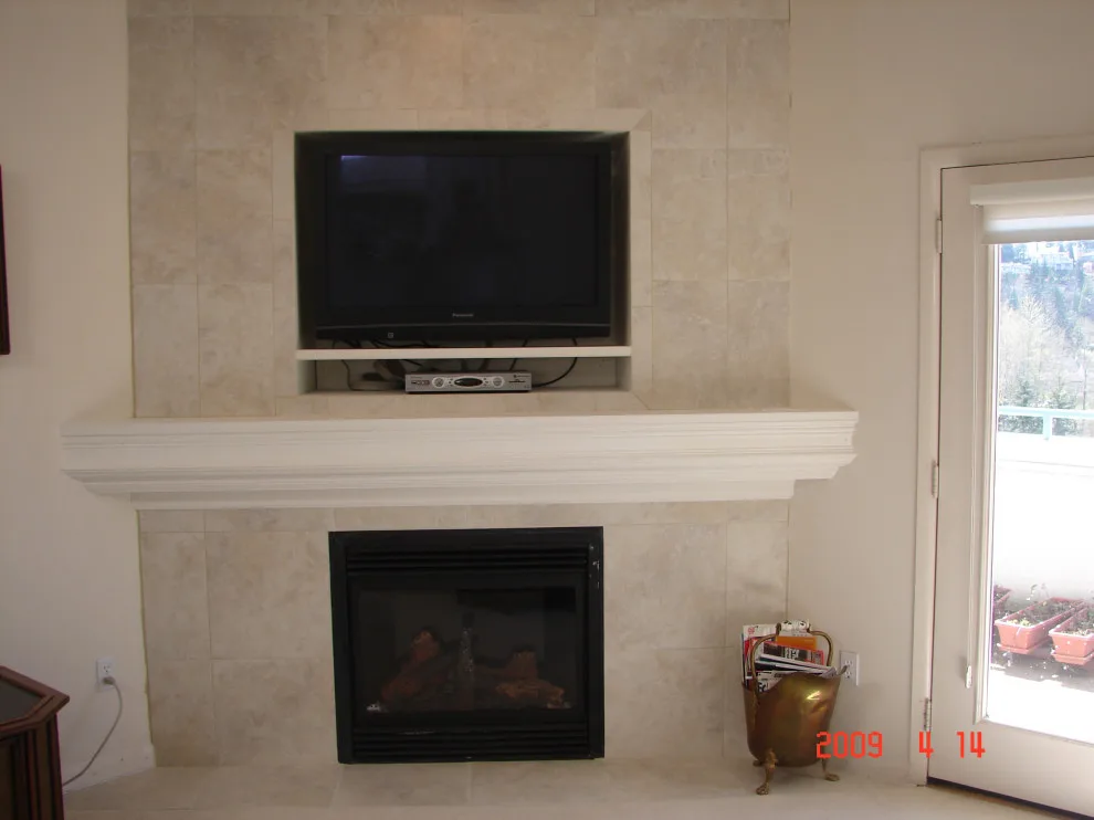 Fireplace renovation by Aspen Homes Construction - Photo 3