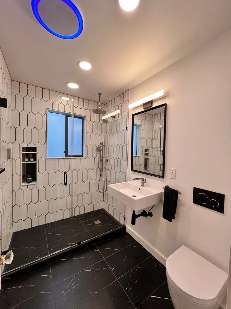 Contemporary City Guest Bathroom by Inspiring Home Investments, LLC - Photo 4
