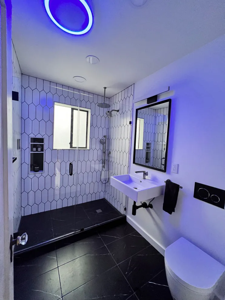 Contemporary City Guest Bathroom by Inspiring Home Investments, LLC - Photo 3