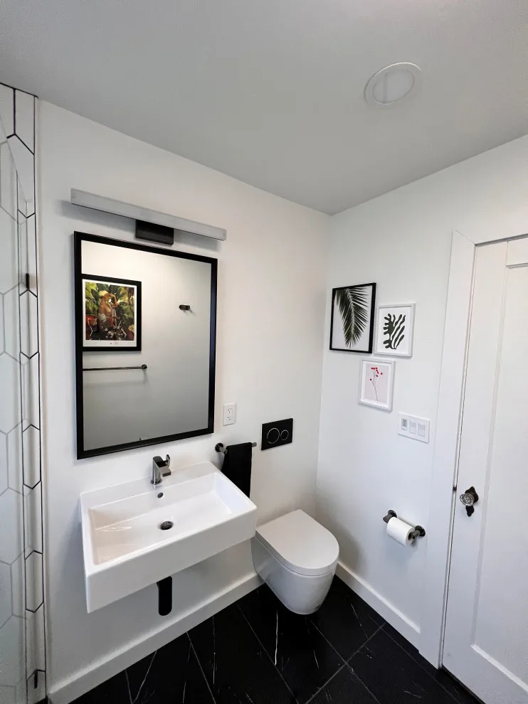 Contemporary City Guest Bathroom by Inspiring Home Investments, LLC - Photo 5