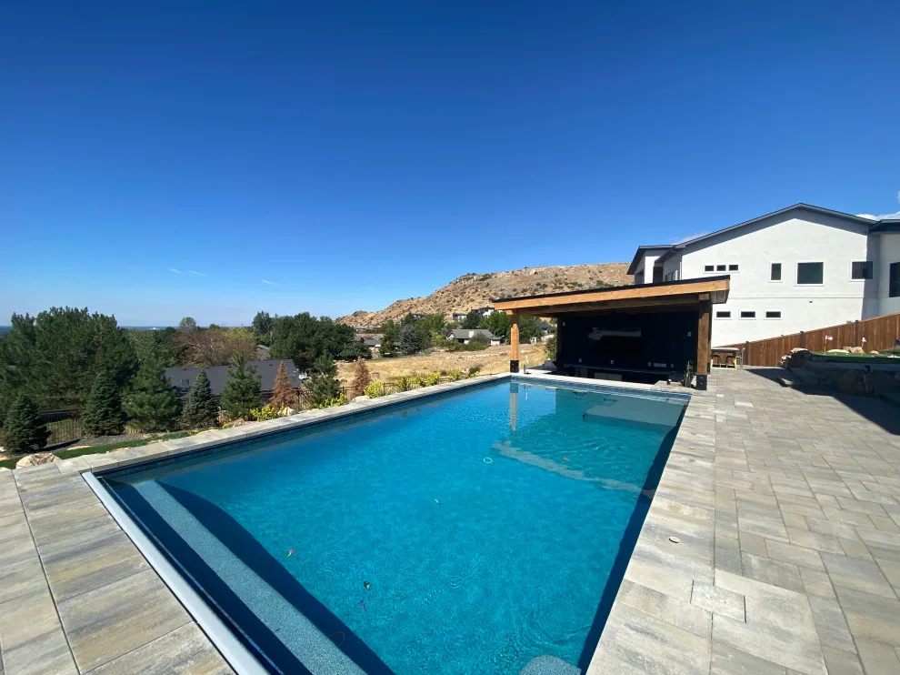 Boise Foothills Personalized Pool and Outdoor Kitchen by Icon Construction & Remodeling - Photo 4