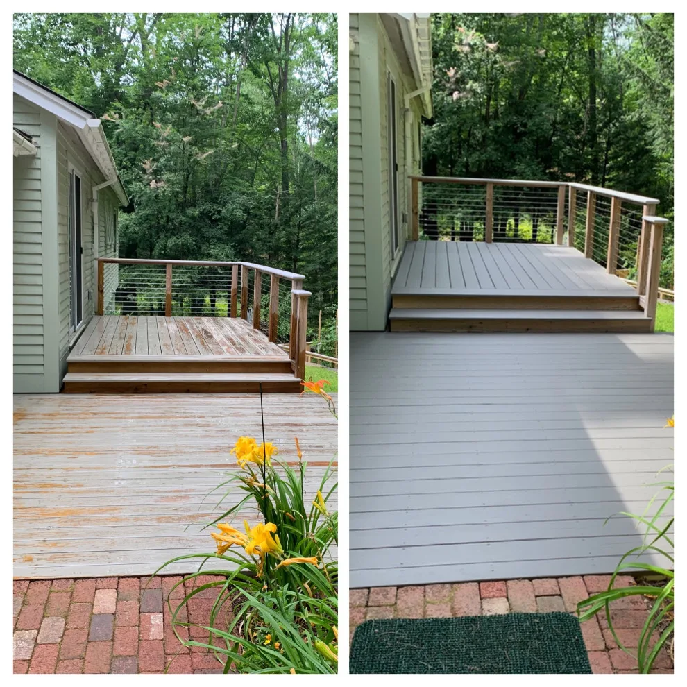 Refinished Deck by Class A Painting, LLC - Photo 2