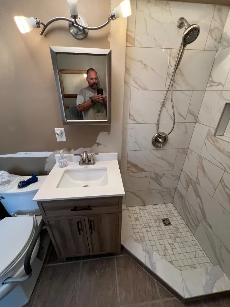 Hillsboro Bathroom Renovation by IMG Construction Services - Photo 2