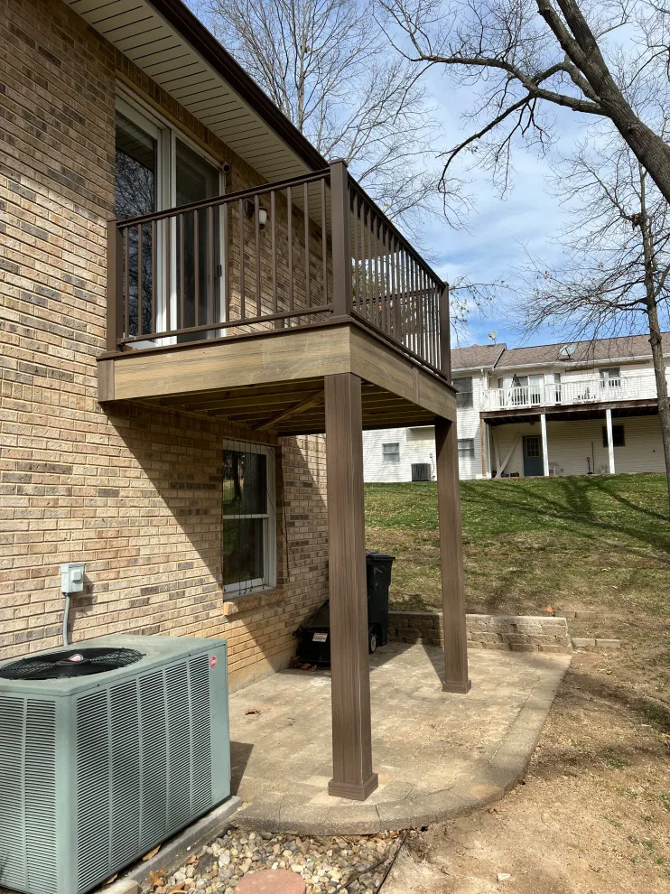 Deck Installation with Composite Materials by IMG Construction Services - Photo 2