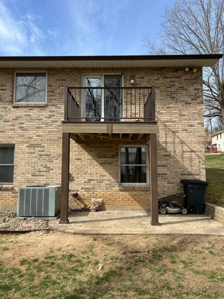 Deck Installation with Composite Materials by IMG Construction Services - Photo 3