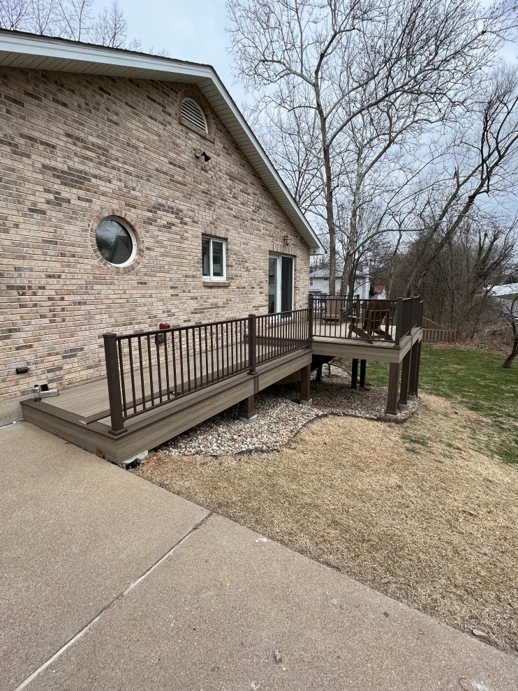 Deck Installation with Composite Materials by IMG Construction Services - Photo 8