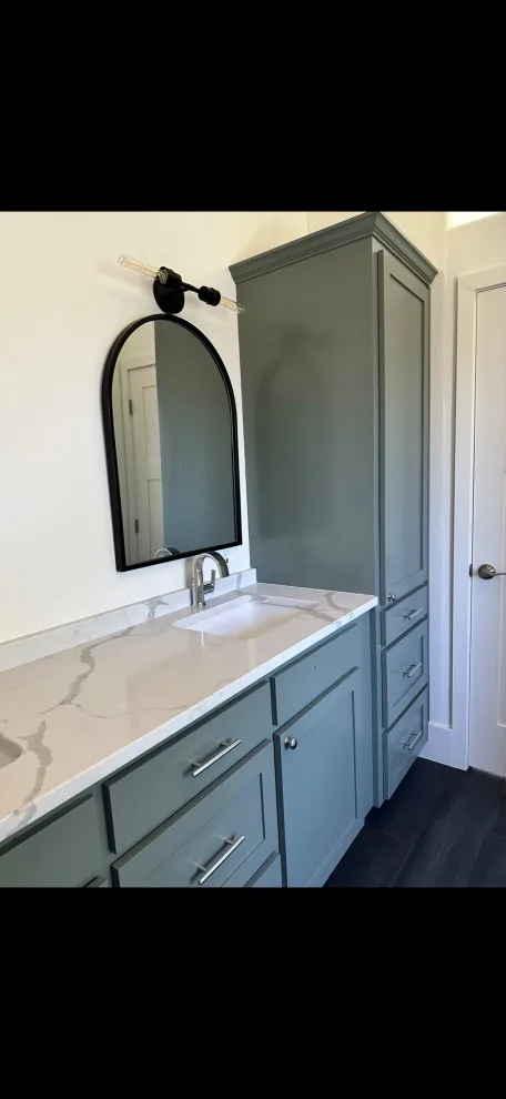 Master Bathroom Renovation at Ward Road Residence by C Squared Customs - Photo 9