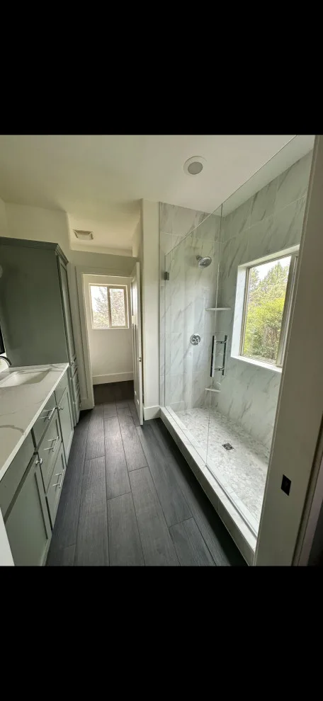 Master Bathroom Renovation at Ward Road Residence by C Squared Customs - Photo 5