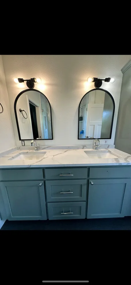 Master Bathroom Renovation at Ward Road Residence by C Squared Customs - Photo 8