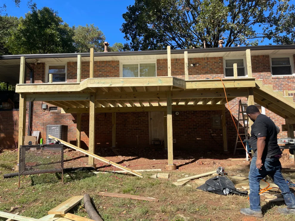 Decatur deck construction by Bs&eng CO - Photo 12