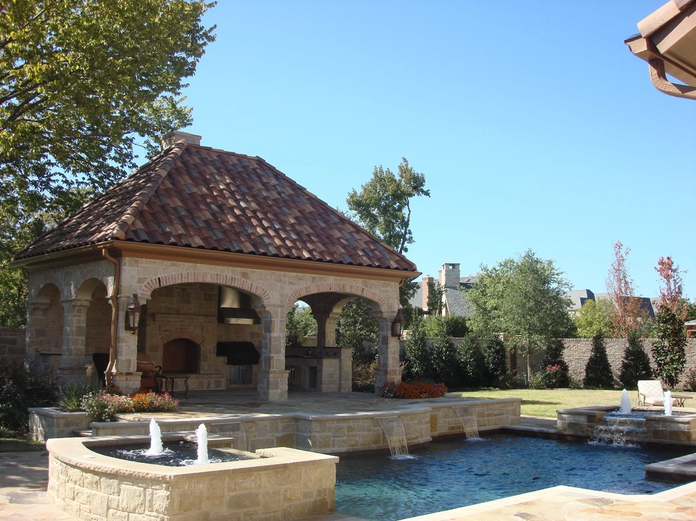 North Dallas - Estate - Back Yard Master Plan by Southern Land Design - A Design / Build Firm - Photo 2