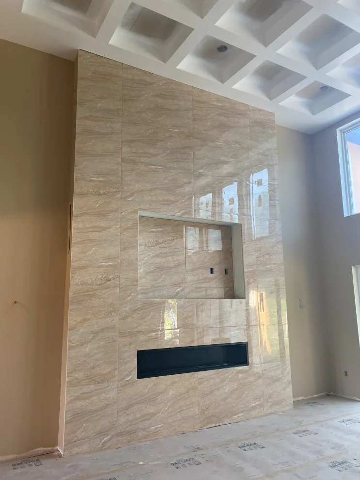 Brad and Susan's fireplace wall by JCB Interiors LLC - Photo 6