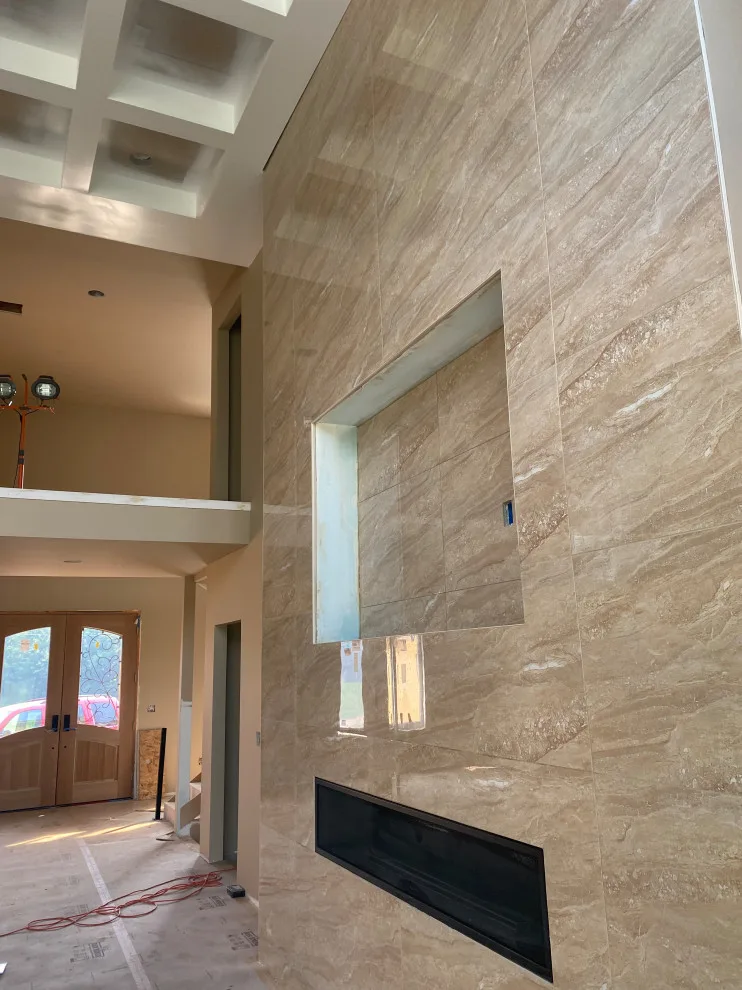 Brad and Susan's fireplace wall by JCB Interiors LLC - Photo 2