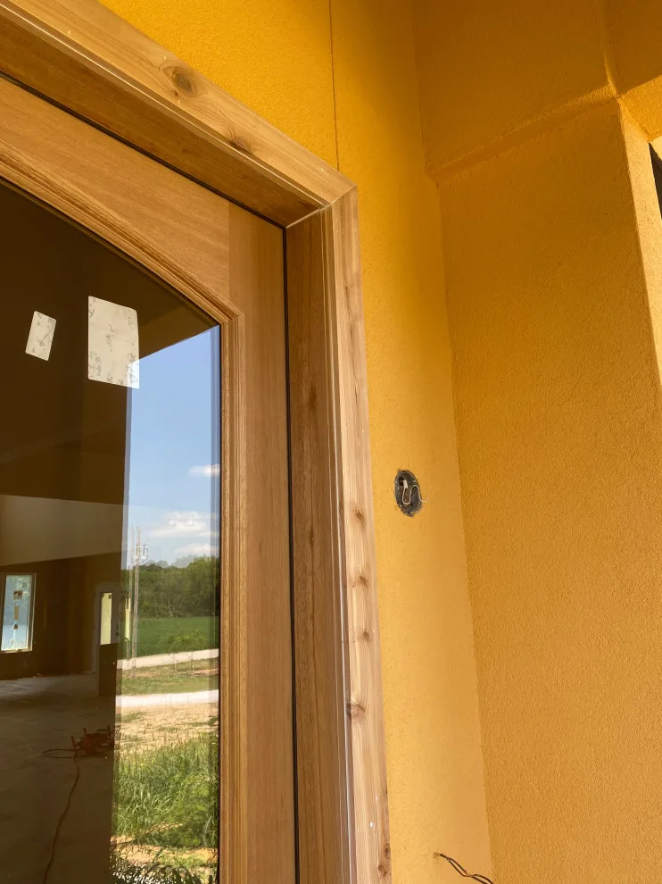 Cedar trim for exterior doors by JCB Interiors LLC - Photo 4