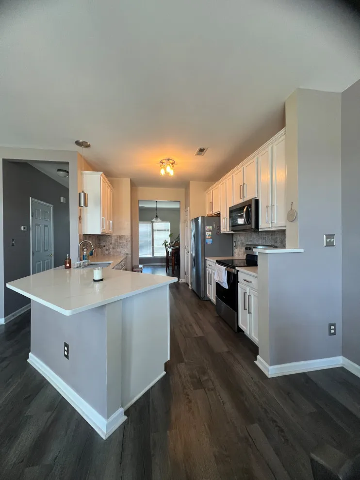 Cabinet Painting and Backsplash Installation by JM Customs & Restorations - Photo 13