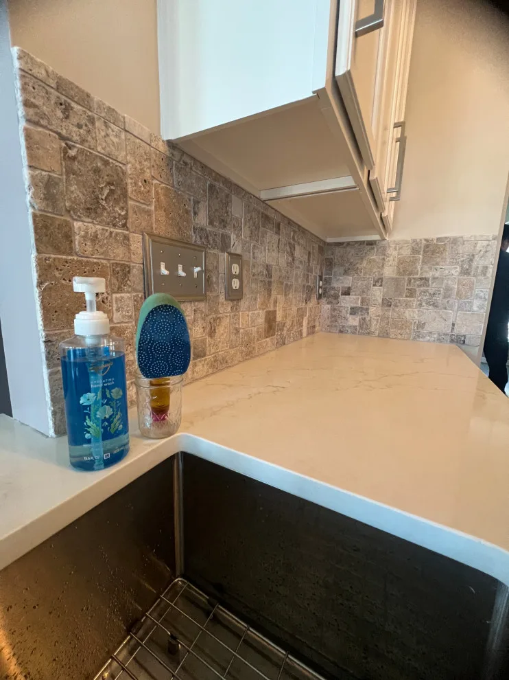 Cabinet Painting and Backsplash Installation by JM Customs & Restorations - Photo 17