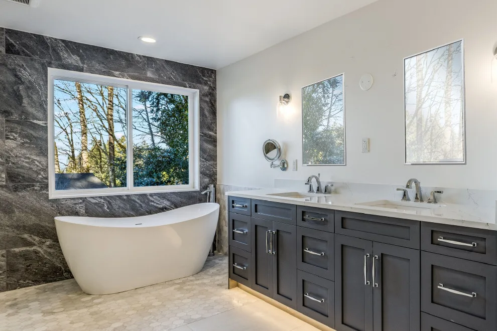 Complete home makeover and upper level extension project in Bellevue WA by Level Up Construction & Remodeling - Photo 20
