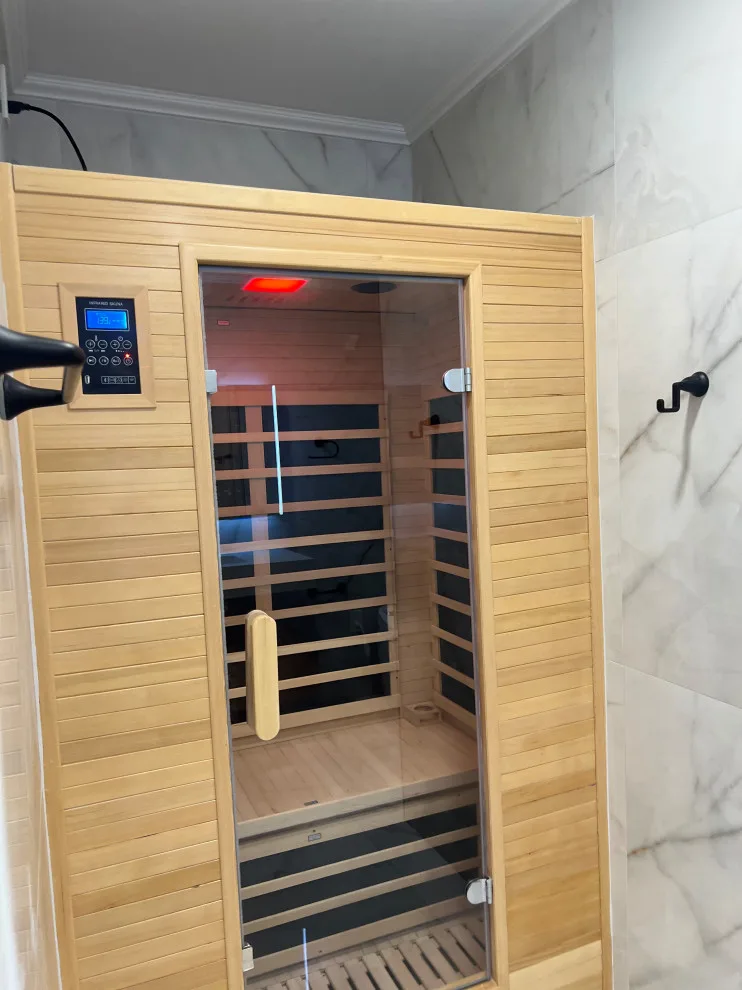 Master Bath Renovation with Infrared Sauna by Am Home Improvements - Photo 3
