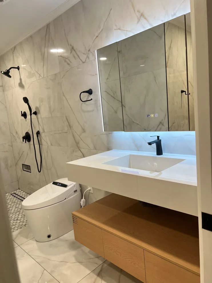 Master Bath Renovation with Infrared Sauna by Am Home Improvements - Photo 5